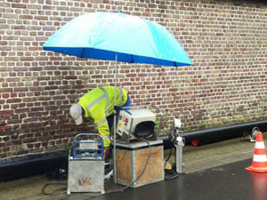 Welding and working umbrella 2.5 m